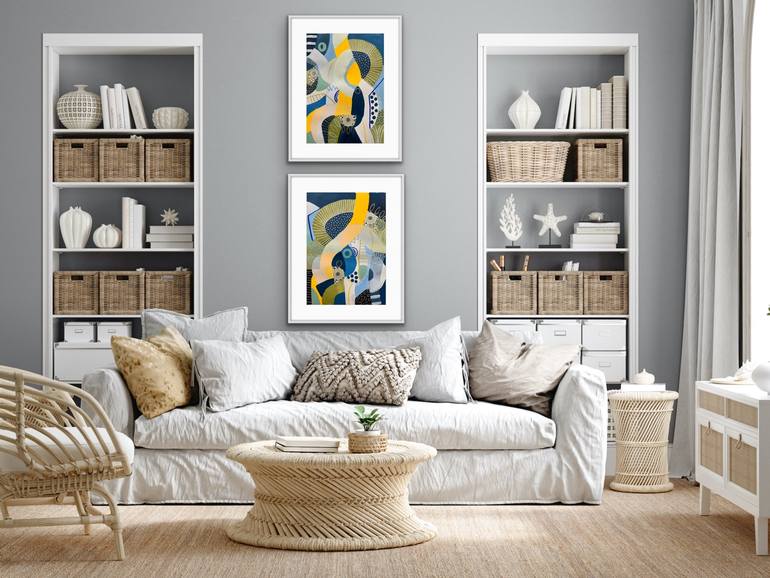 Original Abstract Painting by Rashna Hackett