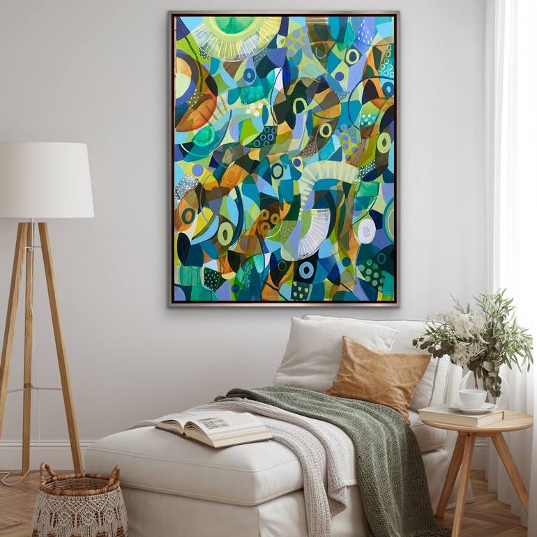 Original Abstract Painting by Rashna Hackett