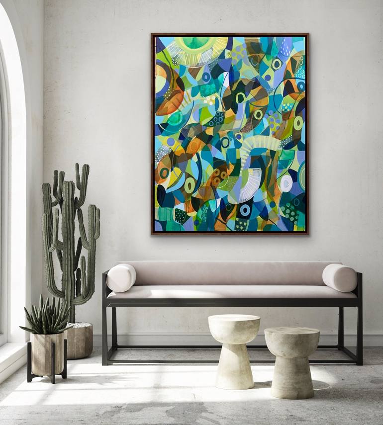 Original Abstract Painting by Rashna Hackett