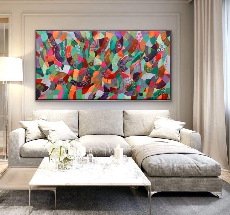 Original Abstract Painting by Rashna Hackett