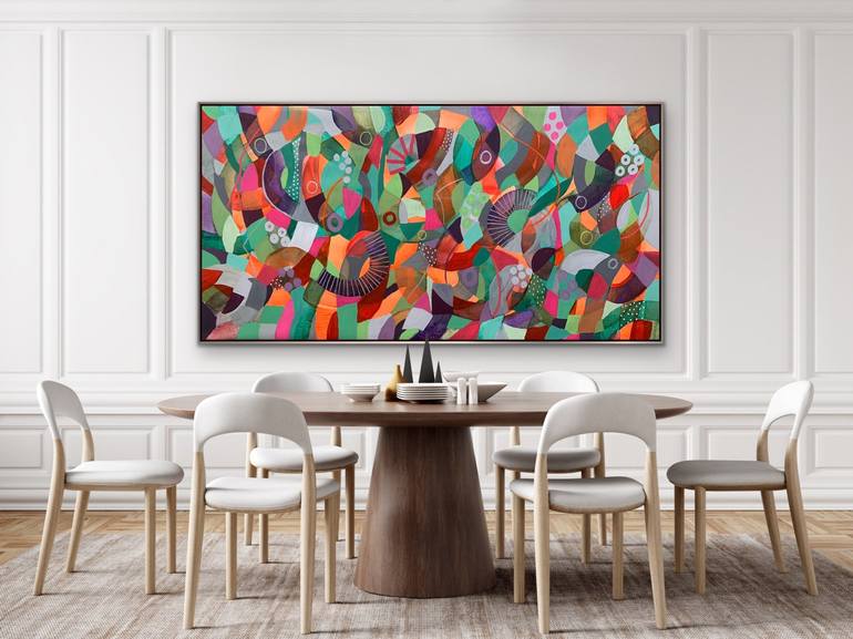 Original Abstract Painting by Rashna Hackett