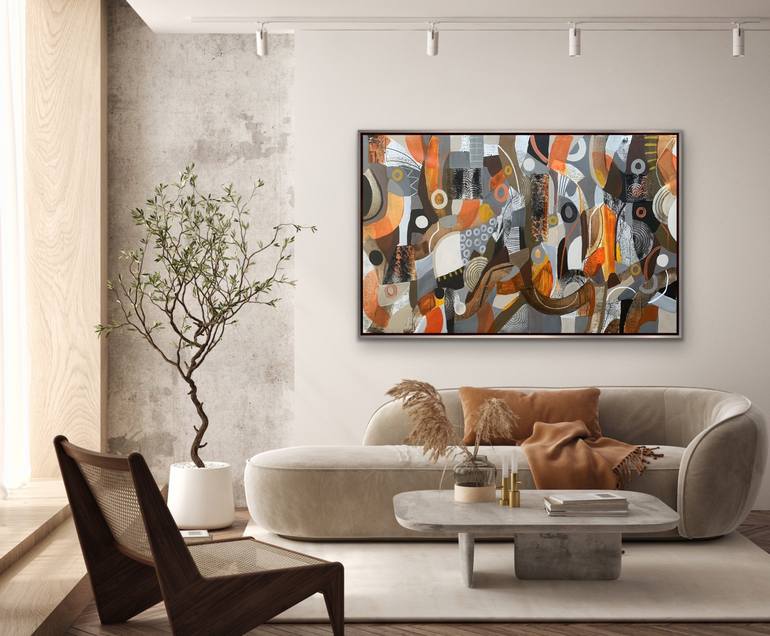 Original Abstract Painting by Rashna Hackett