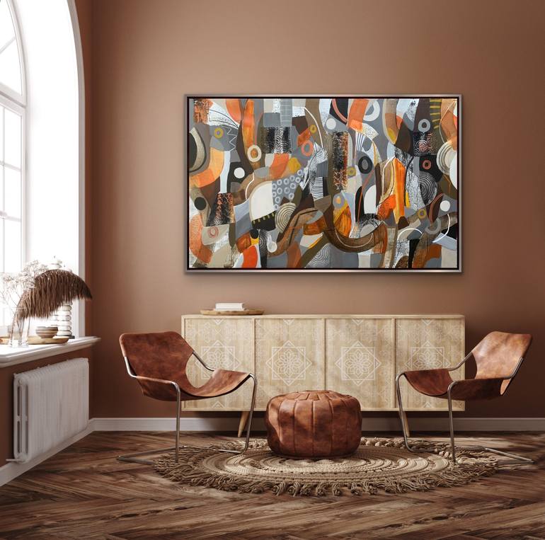 Original Abstract Painting by Rashna Hackett