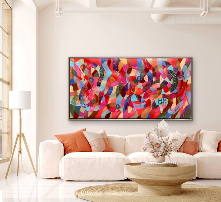 Original Abstract Painting by Rashna Hackett