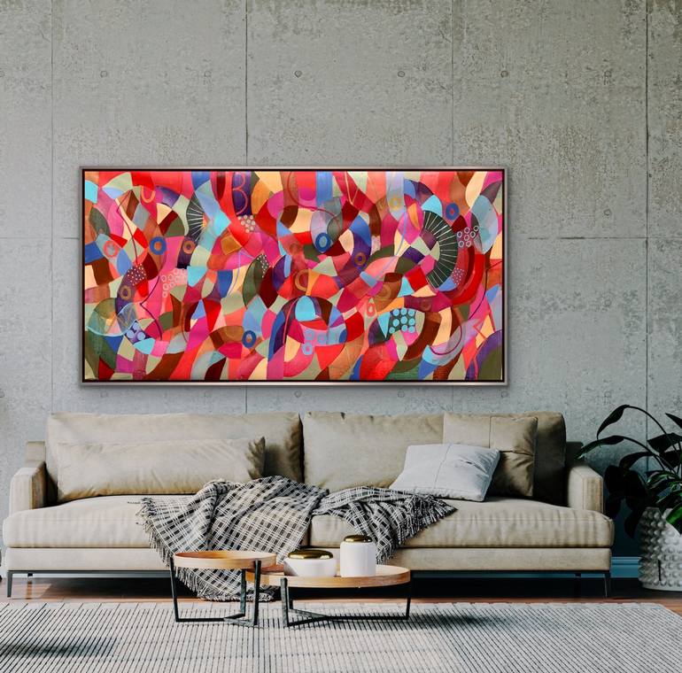 Original Abstract Painting by Rashna Hackett