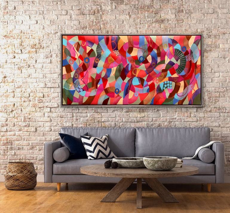 Original Abstract Painting by Rashna Hackett