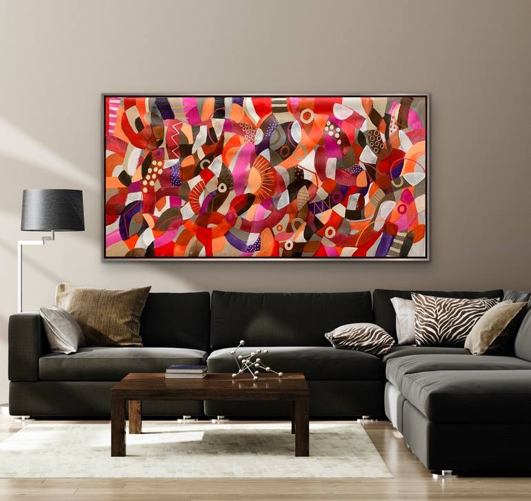 Original Abstract Painting by Rashna Hackett