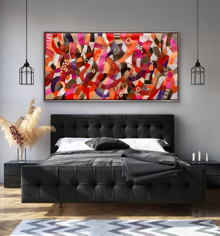 Original Abstract Painting by Rashna Hackett