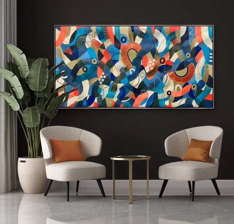 Original Abstract Painting by Rashna Hackett