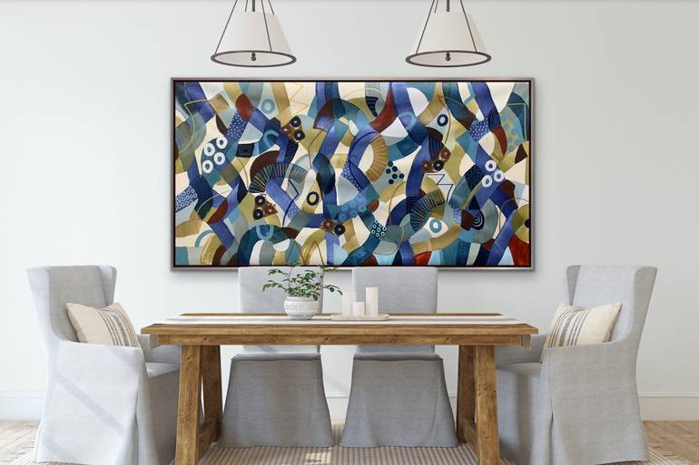 Original Abstract Painting by Rashna Hackett