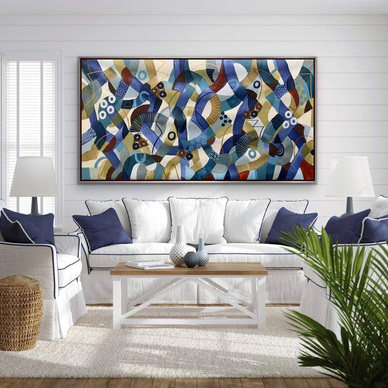 Original Abstract Painting by Rashna Hackett