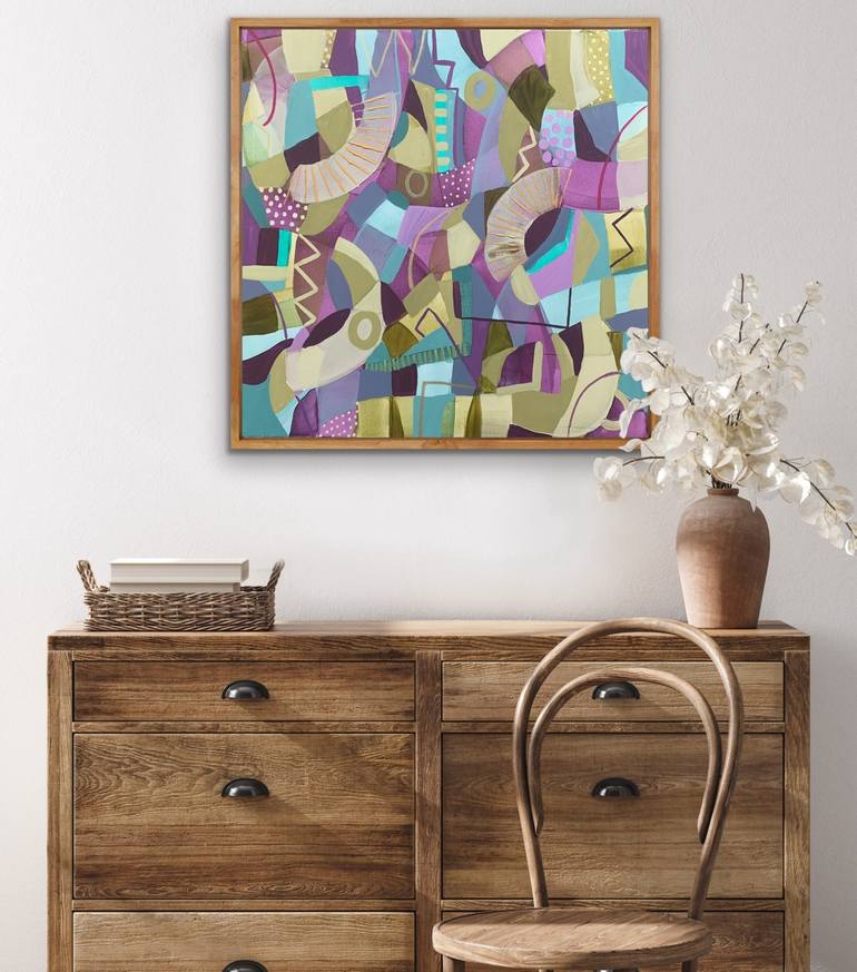 Original Abstract Painting by Rashna Hackett