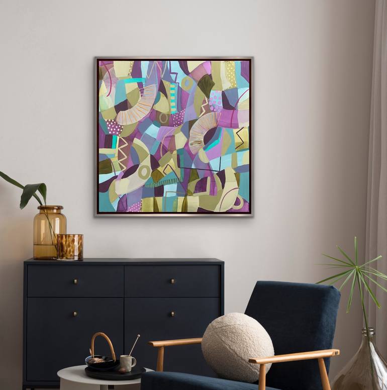 Original Abstract Painting by Rashna Hackett