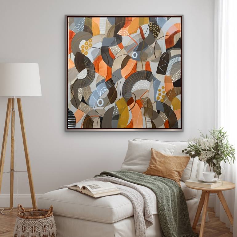 Original Abstract Painting by Rashna Hackett