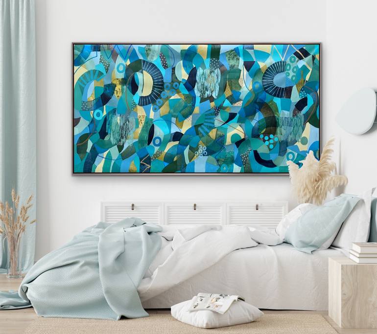 Original Abstract Painting by Rashna Hackett