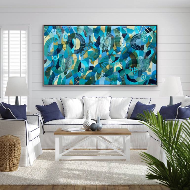 Original Abstract Painting by Rashna Hackett