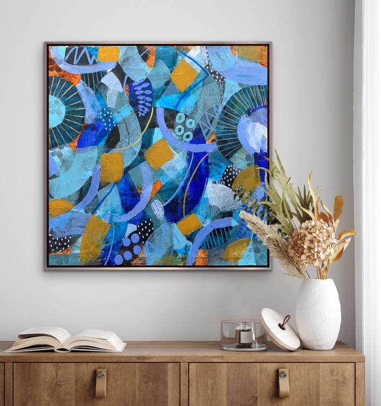 Original Abstract Painting by Rashna Hackett