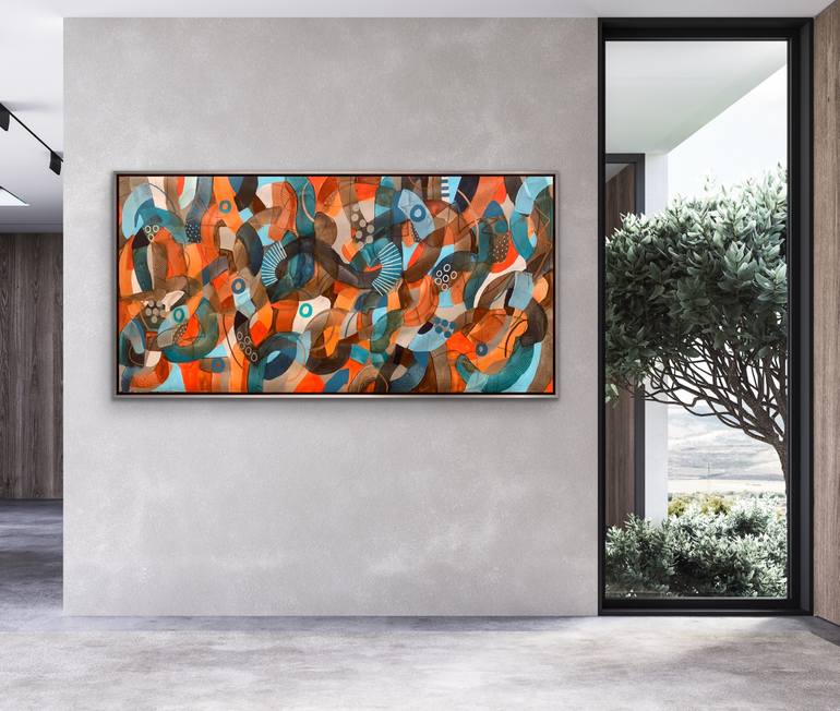 Original Abstract Painting by Rashna Hackett
