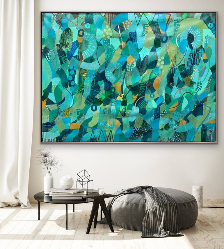 Original Abstract Painting by Rashna Hackett