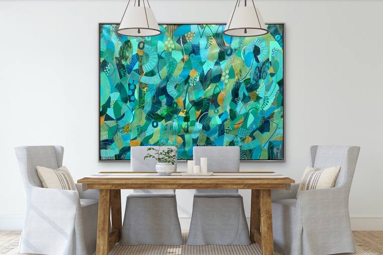 Original Abstract Painting by Rashna Hackett