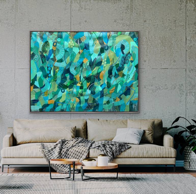 Original Abstract Painting by Rashna Hackett