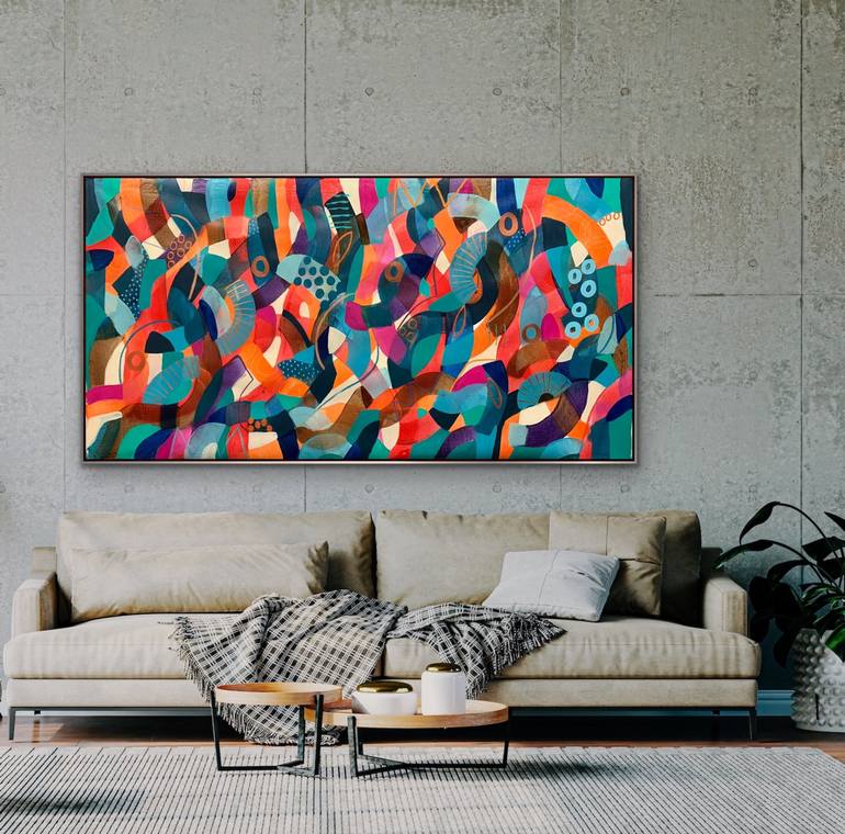 Original Abstract Painting by Rashna Hackett