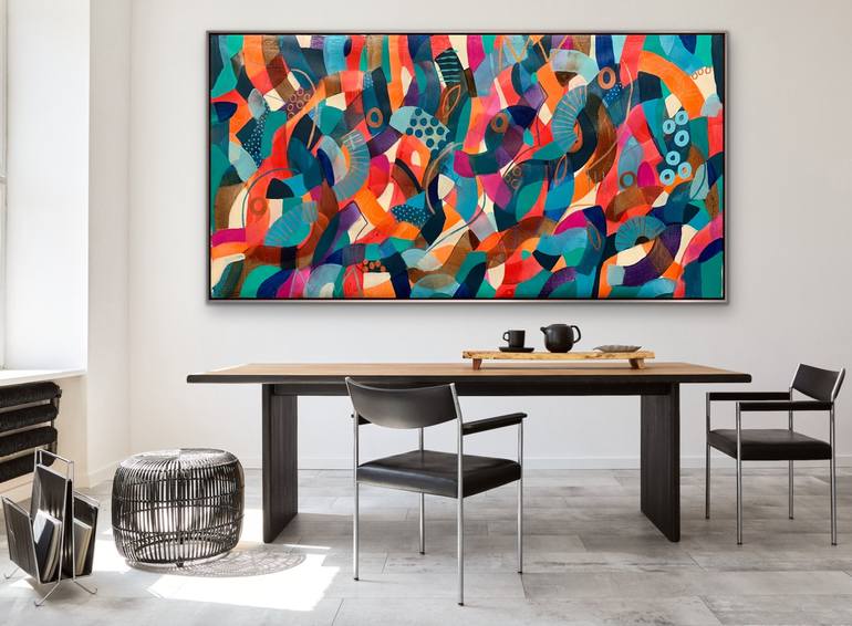 Original Abstract Painting by Rashna Hackett