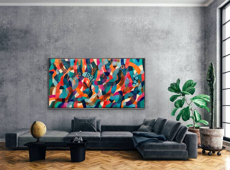 Original Abstract Painting by Rashna Hackett