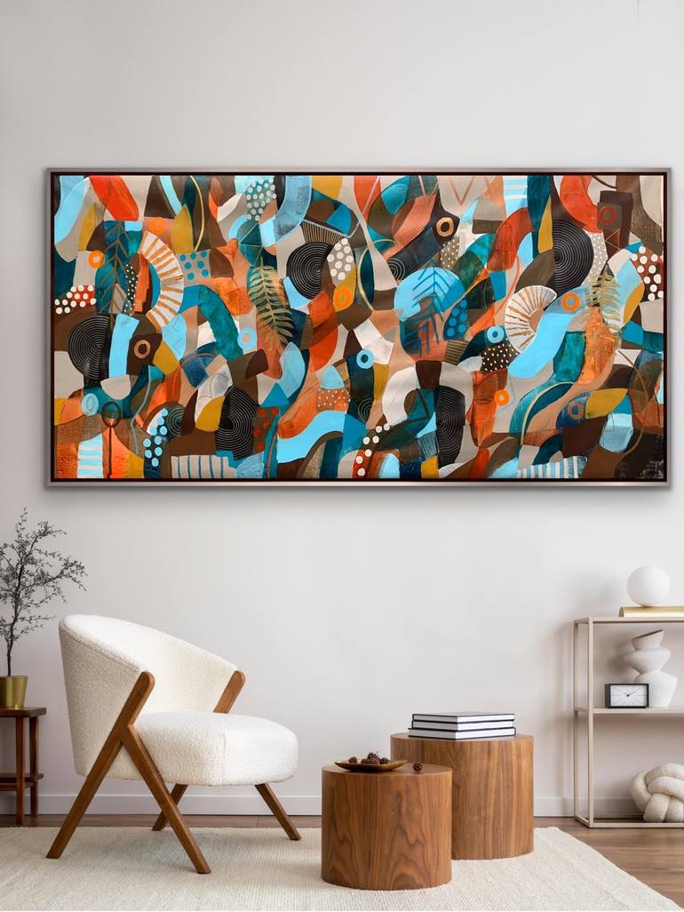 Original Abstract Painting by Rashna Hackett