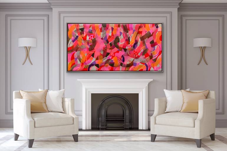 Original Abstract Painting by Rashna Hackett