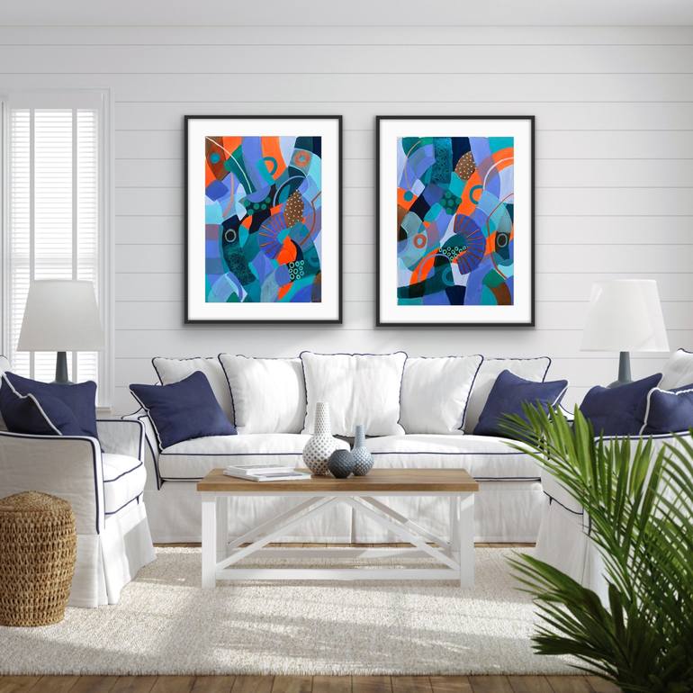 Original Abstract Painting by Rashna Hackett