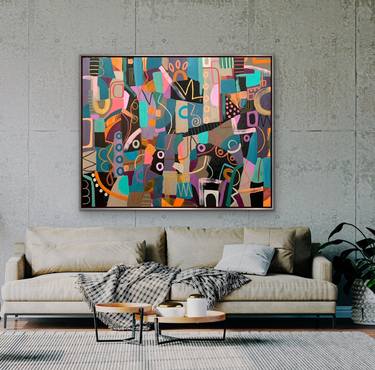 Original Abstract Paintings by Rashna Hackett