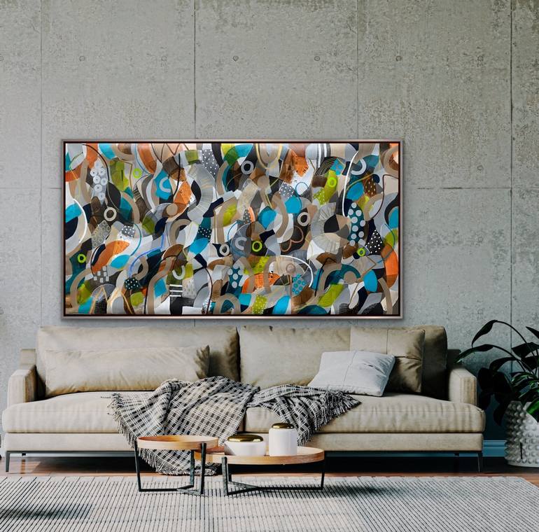 Original Abstract Painting by Rashna Hackett