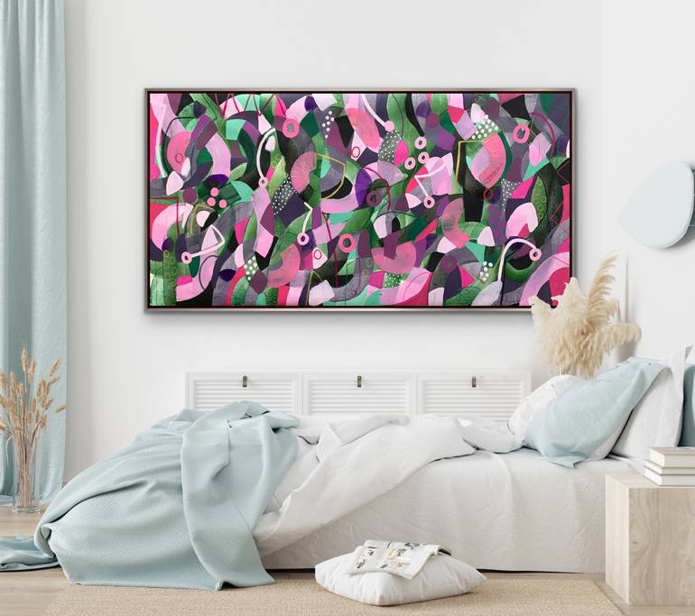 Original Abstract Painting by Rashna Hackett