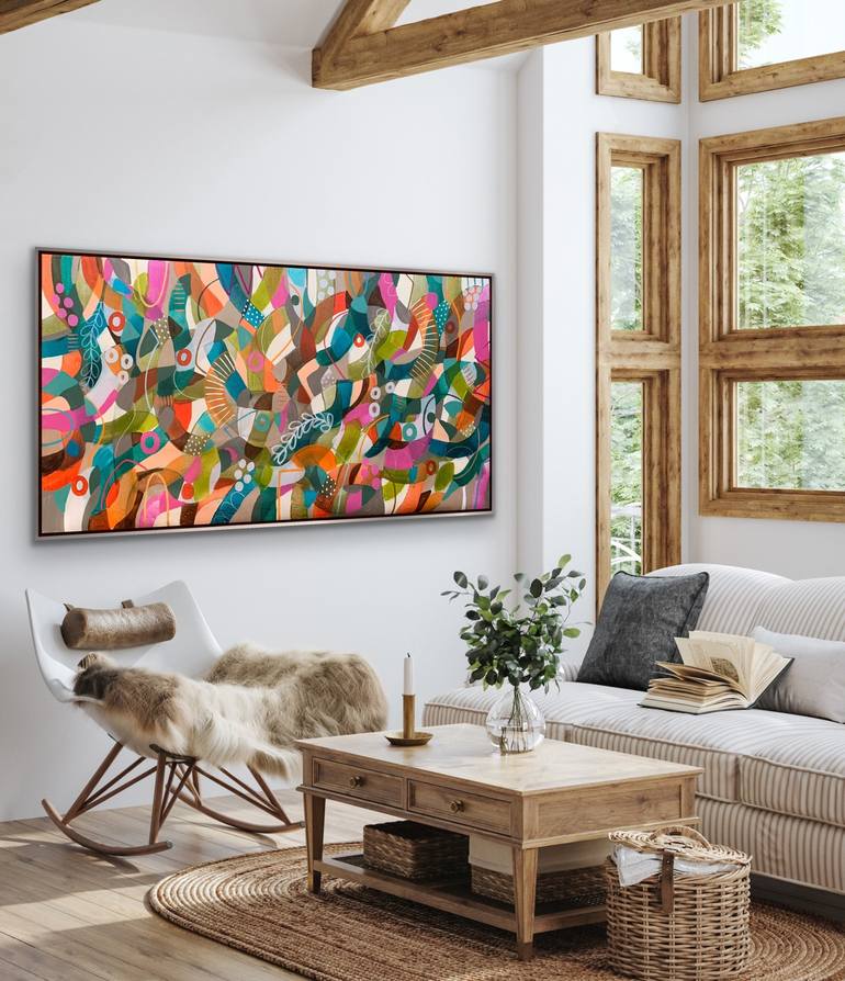 Original Abstract Painting by Rashna Hackett