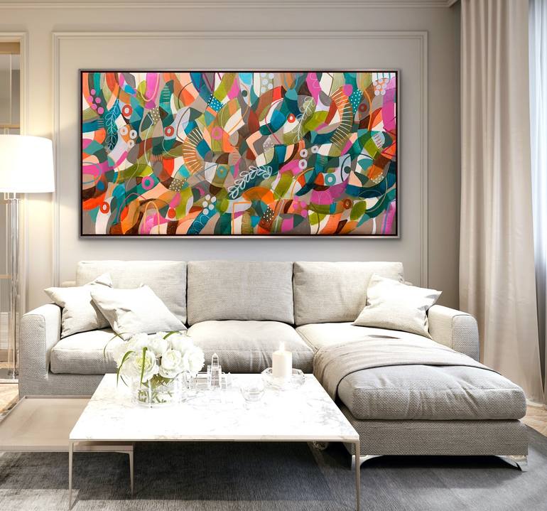 Original Abstract Painting by Rashna Hackett