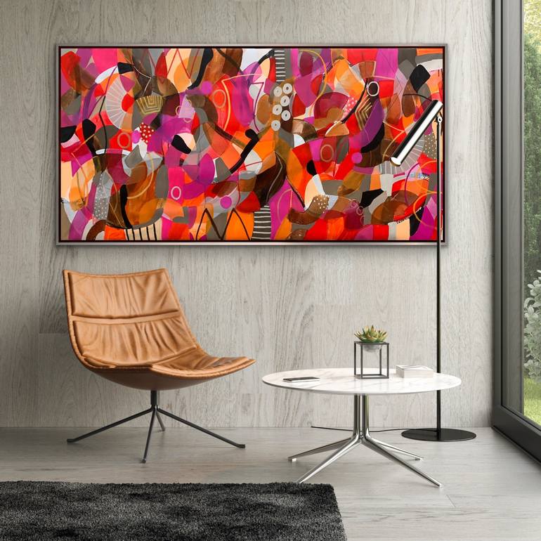 Original Abstract Painting by Rashna Hackett