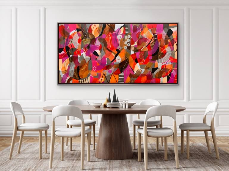 Original Abstract Painting by Rashna Hackett