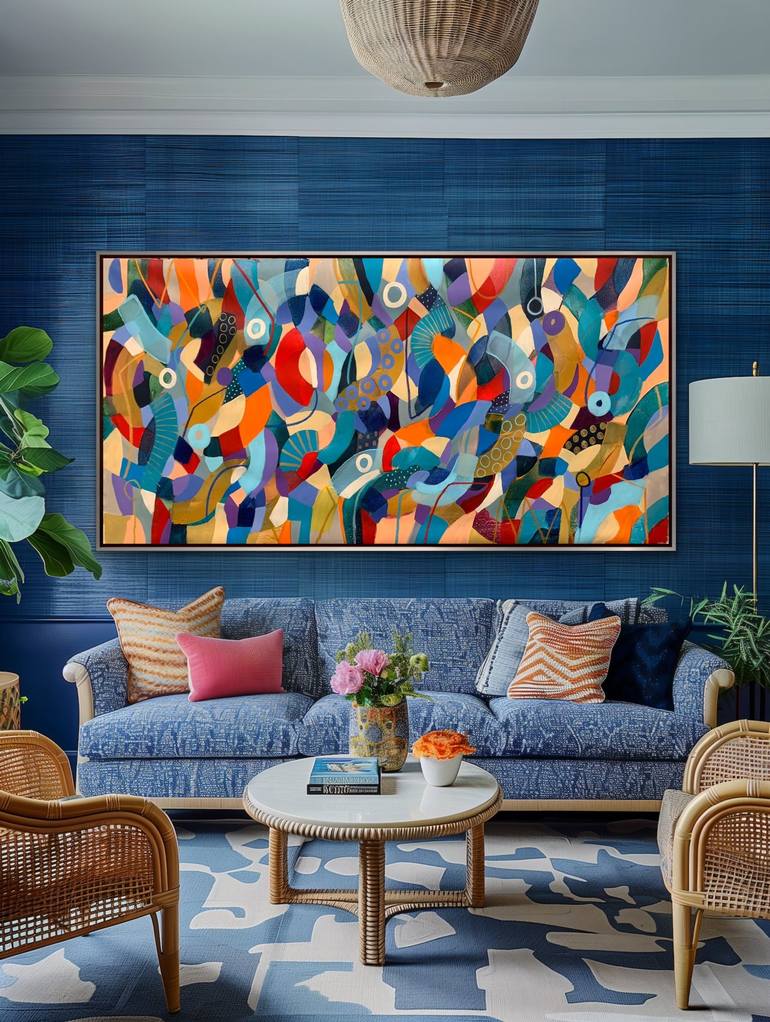 Original Abstract Painting by Rashna Hackett