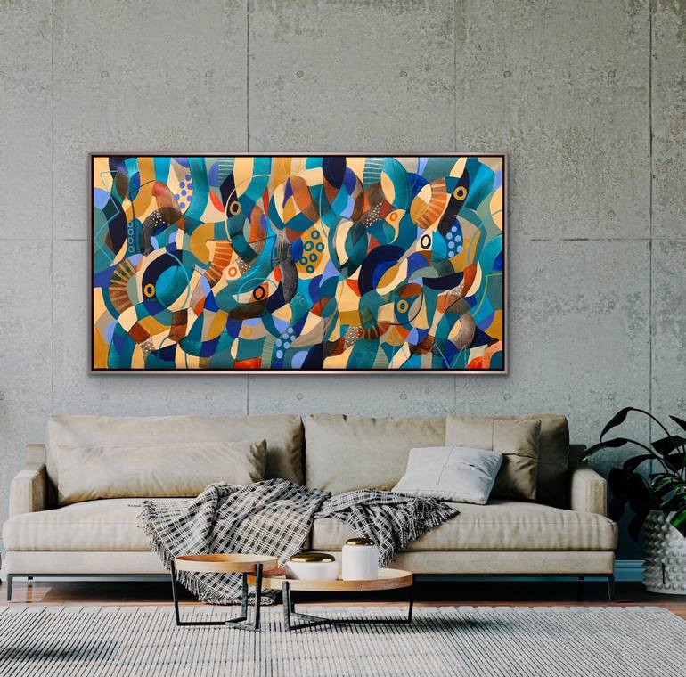 Original Abstract Painting by Rashna Hackett