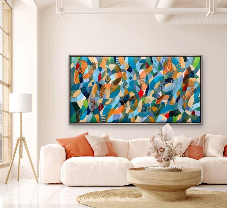 Original Abstract Painting by Rashna Hackett