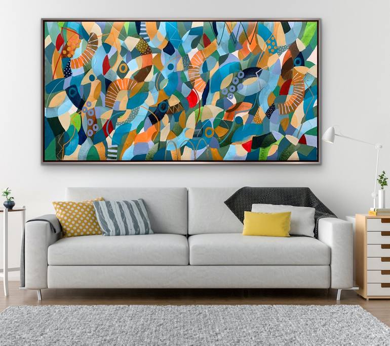 Original Abstract Painting by Rashna Hackett