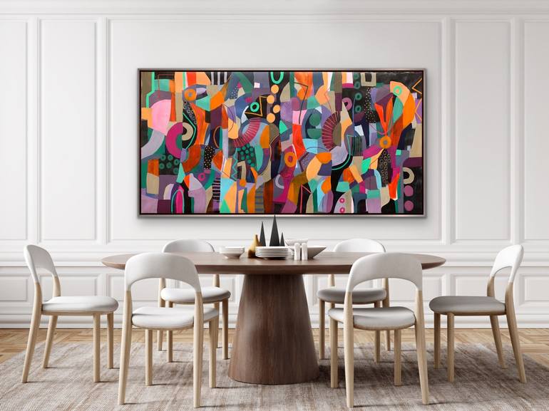 Original Abstract Painting by Rashna Hackett