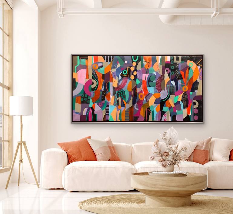 Original Abstract Painting by Rashna Hackett