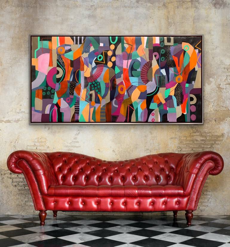 Original Abstract Painting by Rashna Hackett