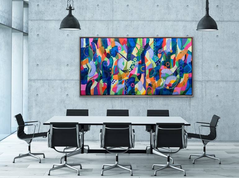 Original Abstract Painting by Rashna Hackett