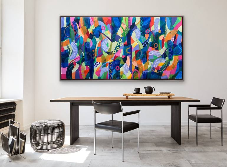 Original Abstract Painting by Rashna Hackett