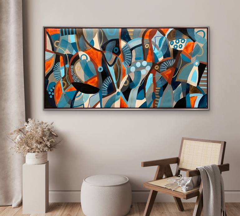 Original Abstract Painting by Rashna Hackett