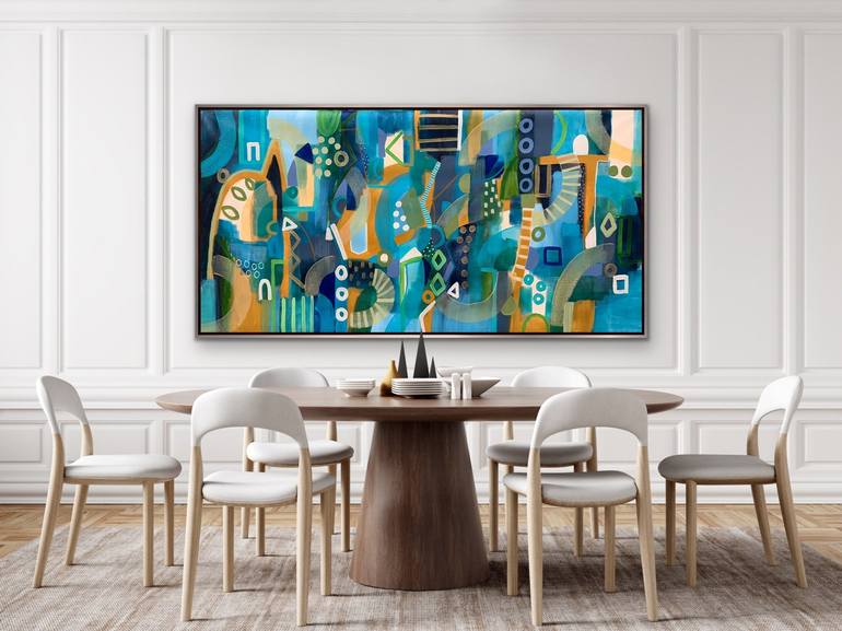 Original Abstract Painting by Rashna Hackett