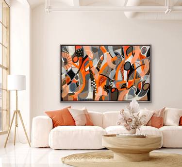 Original Abstract Paintings by Rashna Hackett